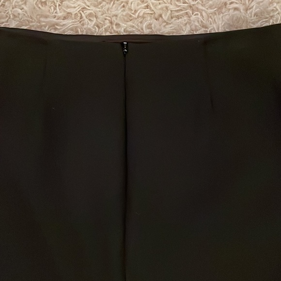 Etcetera Black Skirt, size 6, lined, gold zipper details on sides. Like NEW! - Picture 8 of 8